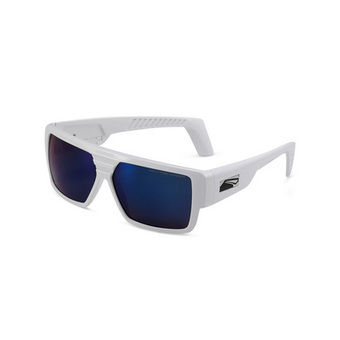 Спортивные очки LiP Rock / Gloss White / PC Polarized / Blue Mirror Smoke