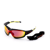 Очки Kiteflash SupFlash Maui Galaxy Black Amalgam lenses red