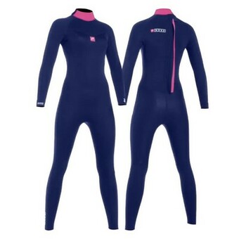 Гидрокостюм женский MDNS Pioneer Women Steamer 4/3mm BZ Navy/Pink 2022