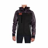 Термокуртка мужская Jetpilot X1 Hooded Tour Coat Grey black/Marble 2021