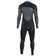 Гидрокостюм мужской PROLIMIT Fusion Steamer Backzip 3/2 Q-Lining GBS черный 2024