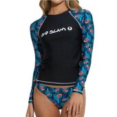 Лайкра для серфинга 69Slam Ava L/S Rash Vest Tropical 2023