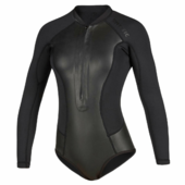 Гидрокостюм MYSTIC DIVA LONGARM SUPER SHORTY 2/2MM FZIP WOMEN BLACK S