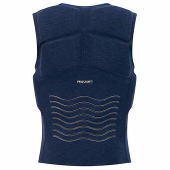 Антишоковый спасжилет для кайта Prolimit Mercury Stretch Vest Half Padded Frontzip Navy 2024