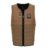 Антишоковый спасжилет для вейкборда Mystic The Dom Impact Vest Fzip Wake Slate Brown 2024
