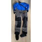 Сухой костюм KOKATAT Gore-tex front entry Azul-Gray