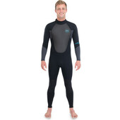 Гидрокостюм мужской Dakine Men's Quantum BZ Full Suit 3/2mm F/L Black/Grey 2022