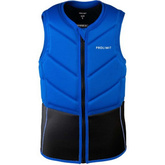 Антишоковый спасжилет для кайта Prolimit Fusion Slider Vest Half Padded Frontzip Blue/Silver 2024
