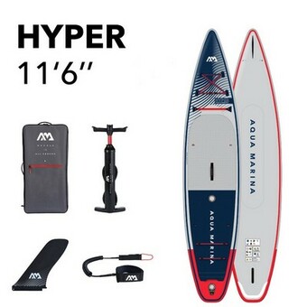 SUP-доска надувная для туризма Aqua Marina Hyper 11'6" 2023