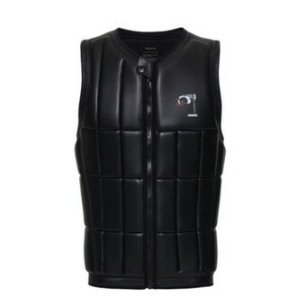 Антишоковый спасжилет для вейкборда Mystic Anarchy Impact Vest Fzip Wake Black 2024