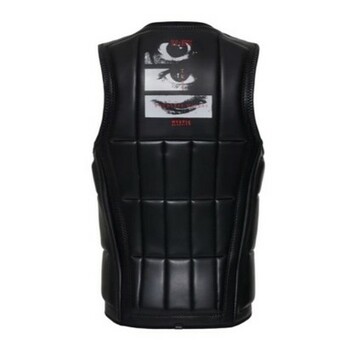 Антишоковый спасжилет для вейкборда Mystic Anarchy Impact Vest Fzip Wake Black 2024