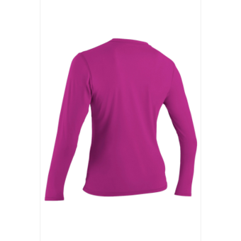 Лайкра женская O'Neill WMN Basic Skins L/S Sun Shirt Fox Pink 2021