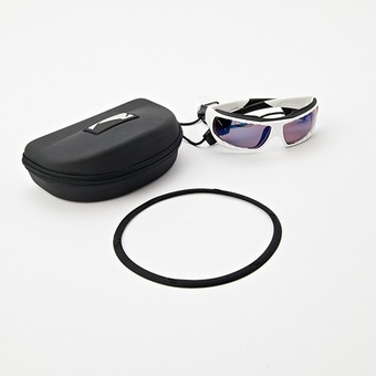 Спортивные очки LiP Typhoon / Gloss White - Black / Zeiss / PA Polarized / Pacific Blue