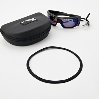 Спортивные очки LiP Typhoon / Matt Black - Black / Zeiss / PA Polarized / Pacific Blue