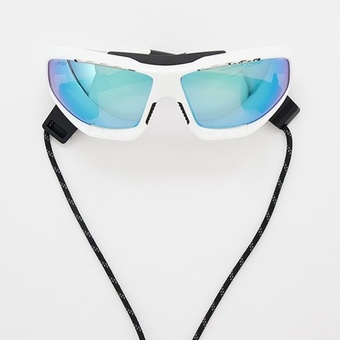 Спортивные очки LiP Surge / Gloss White - Black / PC Polarized / VIVIDE™ Ice Blue