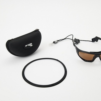 Спортивные очки LiP Surge / Matt Black - Black / PC Polarized / Brown