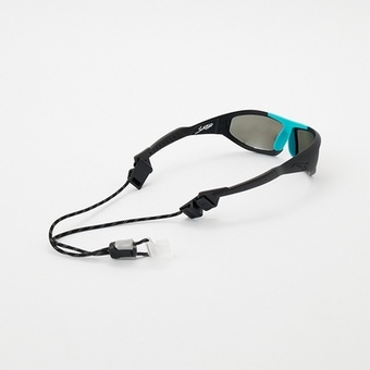 Спортивные очки LiP Surge / Matt Black / Aquamarine / PC Polarized / Levanté Series Chroma Smoke