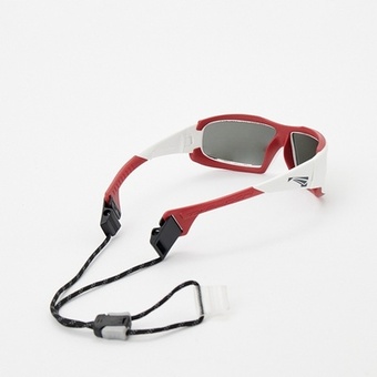 Спортивные очки LiP Typhoon / Gloss White - Red / Zeiss / PA Polarized / Methane Smoke