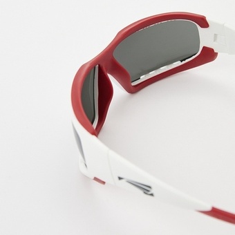 Спортивные очки LiP Typhoon / Gloss White - Red / Zeiss / PA Polarized / Methane Smoke