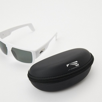 Спортивные очки LiP Rock / Gloss White / PC Polarized / Smoke