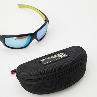 Спортивные очки LiP FLO / Matt Black Mustard / PC Polarized / VIVIDE Ice Blue