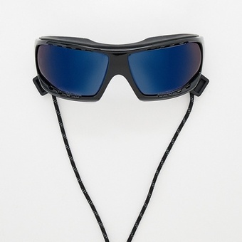 Спортивные очки LiP Typhoon / Gloss Black - Black / Zeiss / PA Polarized / Gun Blue