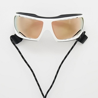 Спортивные очки LiP Typhoon / Gloss White - Black / Zeiss/ PA Polarized / Rose Gold