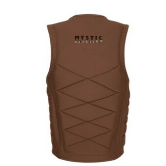Антишоковый cпасжилет Mystic Outlaw Impact Vest Fzip Wake Brown 2024