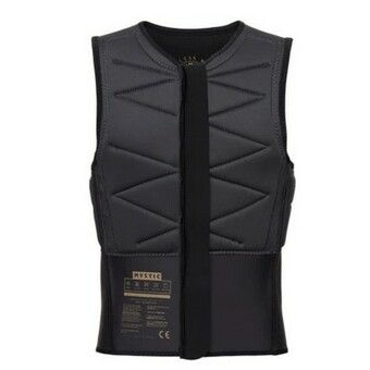 Антишоковый спасжилет для кайта Mystic Outlaw Impact Vest Fzip Kite Black 2023