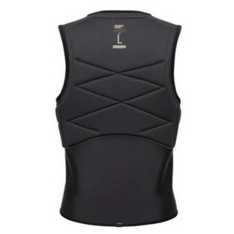 Антишоковый спасжилет для кайта Mystic Outlaw Impact Vest Fzip Kite Black 2023