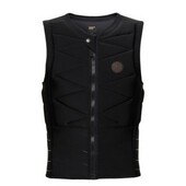 Антишоковый спасжилет для кайта Mystic Outlaw Impact Vest Fzip Kite Black 2023