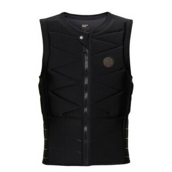 Антишоковый спасжилет для кайта Mystic Outlaw Impact Vest Fzip Kite Black 2023