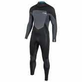 Гидрокостюм мужской PROLIMIT Fusion Steamer Backzip 3/2 Q-Lining GBS черный 2024