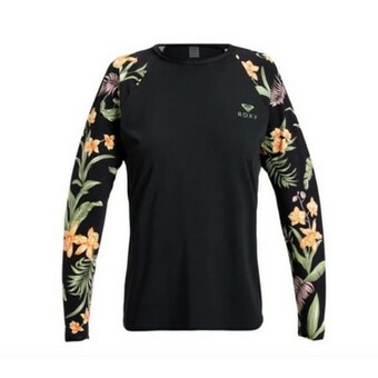 Лайкра для серфинга Roxy LS Lycra Anthracite Island Escape 2025