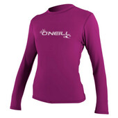 Лайкра женская O'Neill WMN Basic Skins L/S Sun Shirt Fox Pink 2021