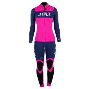 Гидрокостюм женский длинный без рукавов+гидрокуртка на молнии Jetpilot RX Jane/Jacket Navy/Pink 2022