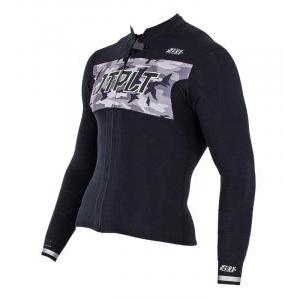 Гидрокостюм мужской длинный без рукавов+гидрокуртка на молнии Jetpilot RX Race John/Jacket Black/Camo 2022