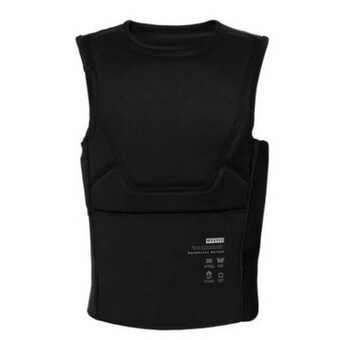 Антишоковый спасжилет для кайта Mystic Solace Impact Vest Side Zip Black 2025