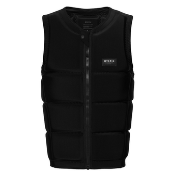 Антишоковый спасжилет для вейкборда Mystic Star Impact Vest Fzip Wake Black 2025