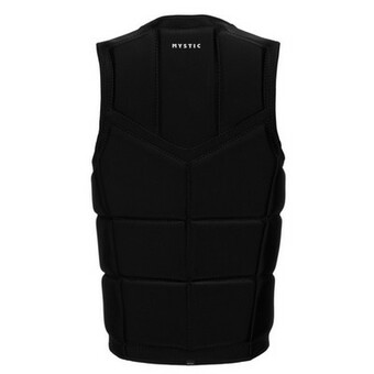 Антишоковый спасжилет для вейкборда Mystic Star Impact Vest Fzip Wake Black 2025