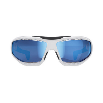 Спортивные очки LiP Surge / Gloss White - Black / PC Polarized / VIVIDE™ Ice Blue