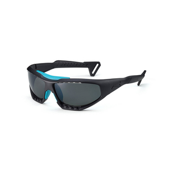 Спортивные очки LiP Surge / Matt Black / Aquamarine / PC Polarized / Levanté Series Chroma Smoke