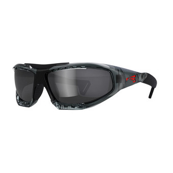 Спортивные очки LiP Surge / Gloss Trans. Grey / Black / PC Polarized / Levanté Series Chroma Smoke