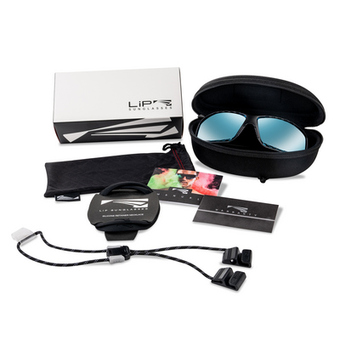 Спортивные очки LiP Surge / Gloss Trans. Grey / Black / PC Polarized / Levanté Series Chroma Smoke