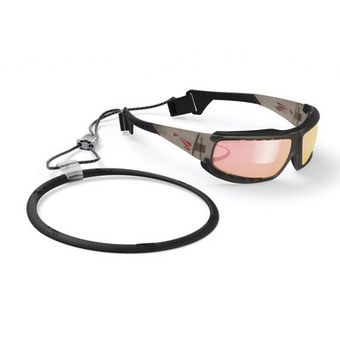 Спортивные очки LiP Typhoon / Trans. Grey - Black / Zeiss / PA Polarized / Rose Gold