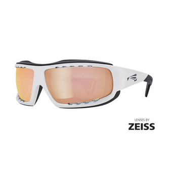 Спортивные очки LiP Typhoon / Gloss White - Black / Zeiss/ PA Polarized / Rose Gold