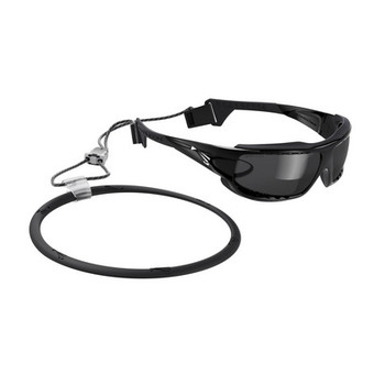 Спортивные очки LiP Typhoon / Gloss Black - Black / Zeiss / PA Polarized / Methane Smoke