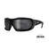 Спортивные очки LiP Typhoon / Gloss Black - Black / Zeiss / PA Polarized / Methane Smoke