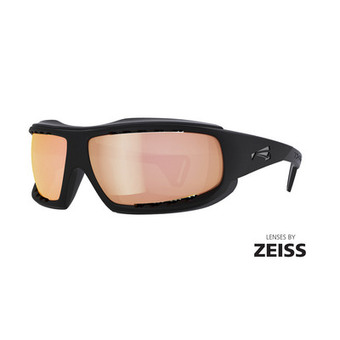 Спортивные очки LiP Typhoon / Matt Black - Black / Zeiss / PA Polarized / Rose Gold