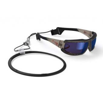 Спортивные очки LiP Typhoon / Trans. Grey - Black / Zeiss / PA Polarized / Pacific Blue